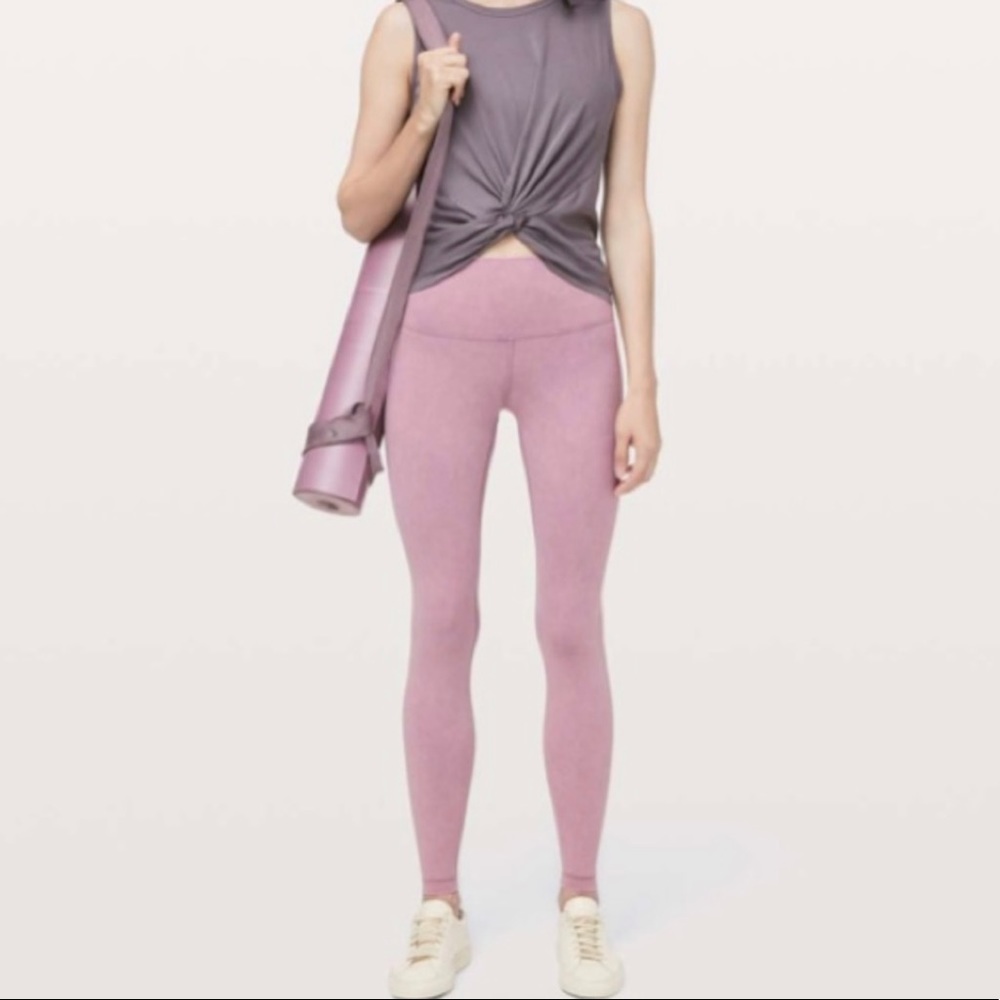 Lululemon Wunder Under 28” High Rise Tight- Washed Antoinette